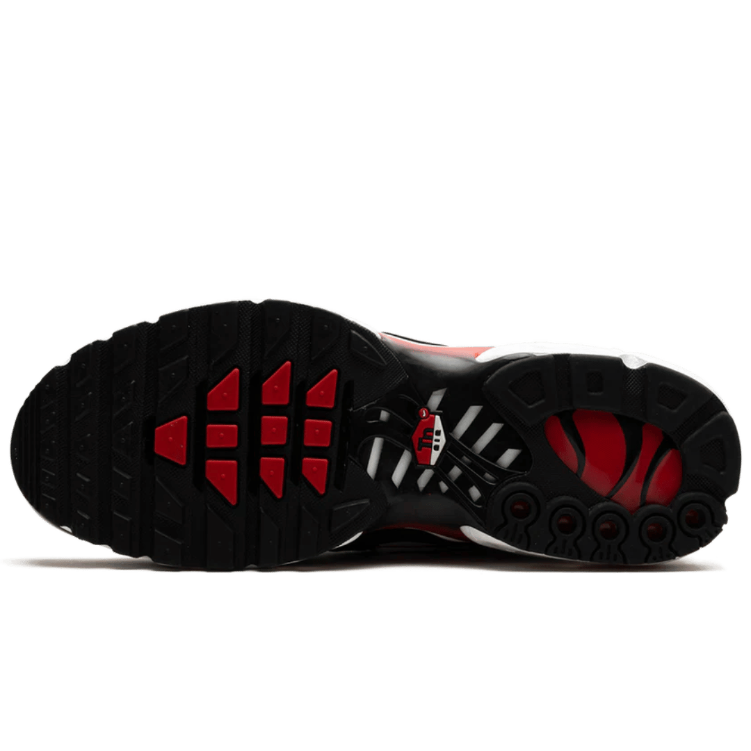 Air Max Plus "Black White University Red"