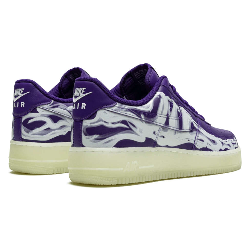 Air Force 1 Low '07 QS "Purple Skeleton Halloween"