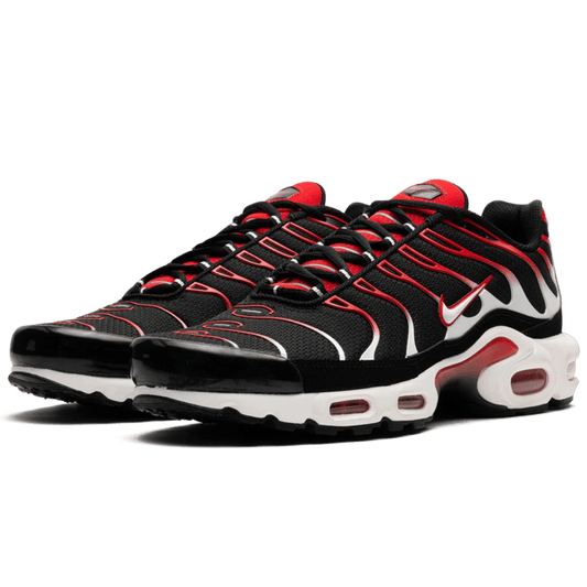 Air Max Plus "Black White University Red"