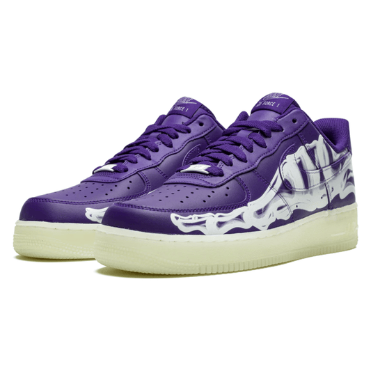 Air Force 1 Low '07 QS "Purple Skeleton Halloween"