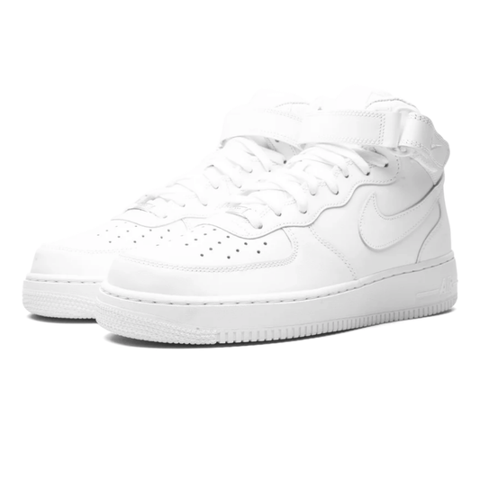 Air Force 1 Mid '07 "Triple White"